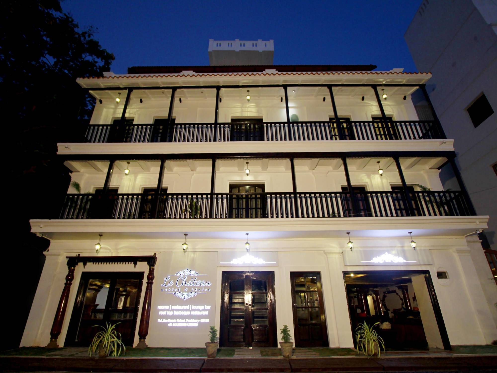 เลอ ชาโต - อะ เฮอริเทจ บูทิก โฮเต็ล Hotel ปอนดิเชอรี ภายนอก รูปภาพ